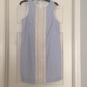 Maggy London seersucker shift dress
